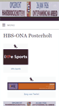 Mobile Screenshot of hbs-onaposterholt.nl